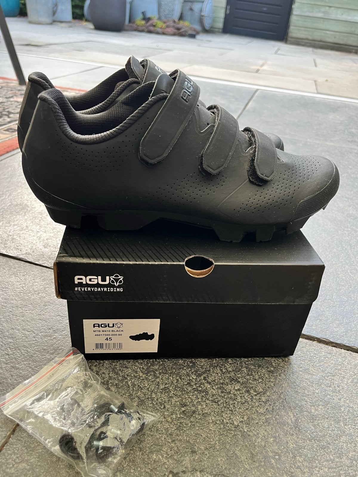 AGU MTB M410 Black fietsschoenen - Maat 45, Heren, Schoenen, Overige maten, Ophalen of Verzenden