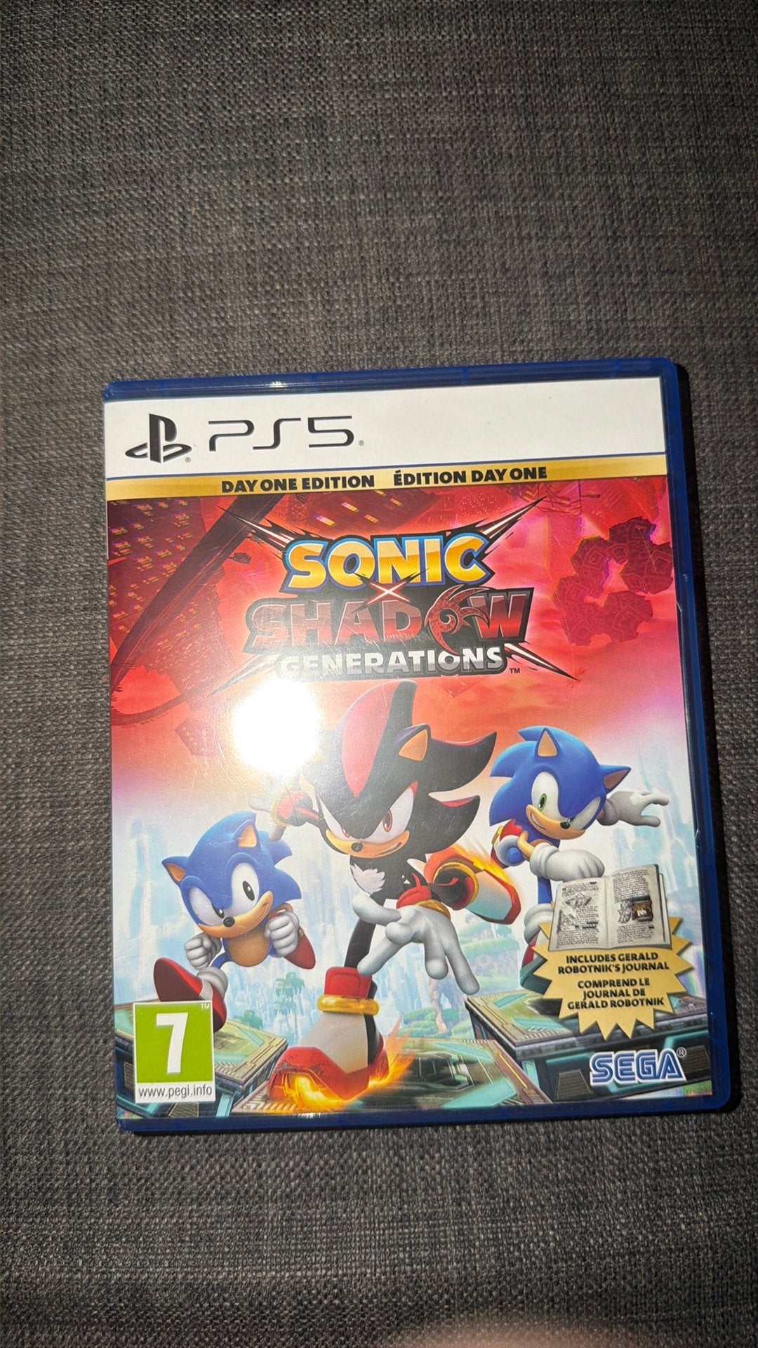 Sonic x shadow generations ps5, Avontuur en Actie, 1 speler, Ophalen of Verzenden, Zo goed als nieuw