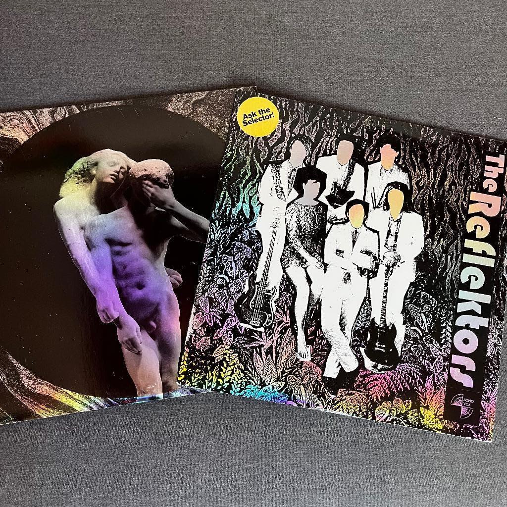 Arcade Fire - Reflektor (2 vinyl) + Reflektor (1 vinyl), Ophalen of Verzenden, Zo goed als nieuw, Overige formaten, Poprock