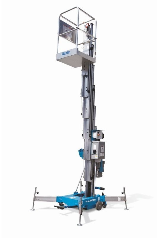 Genie AWP-40S Mastlift 2018 Weinig Gebruikt 12,3m Werkhoogte, Ophalen