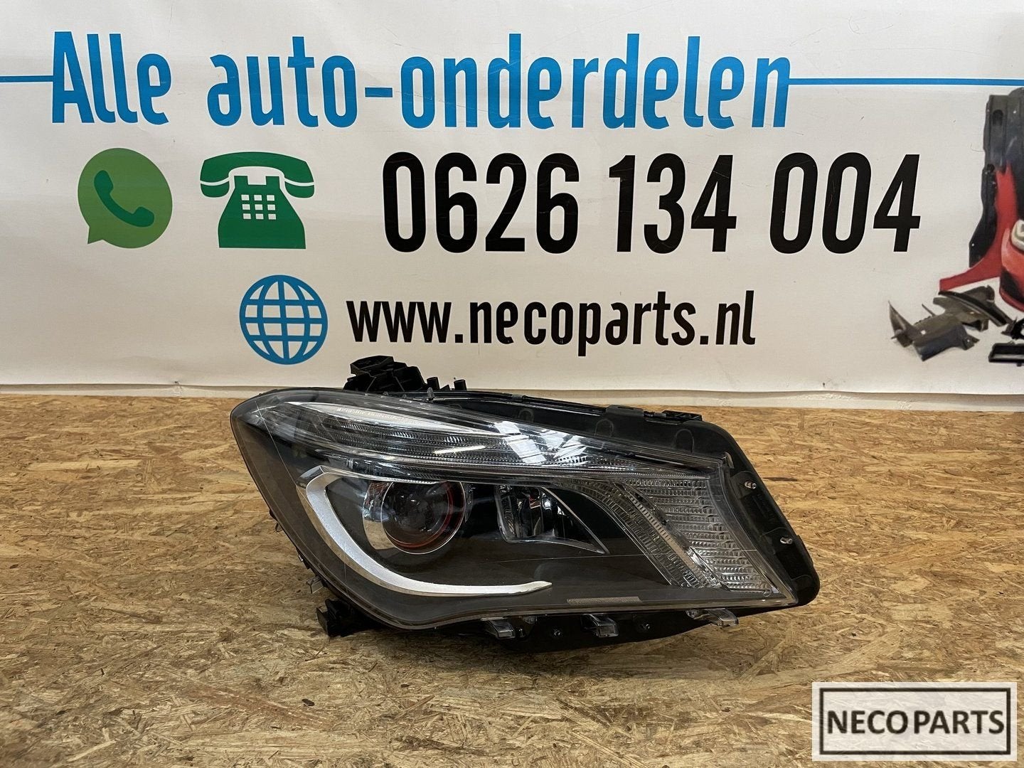 CLA W117 ORANGE ILS XENON KOPLAMP RECHTS COMPLEET, Auto-onderdelen, Verlichting, Gebruikt, -, Ophalen of Verzenden, -