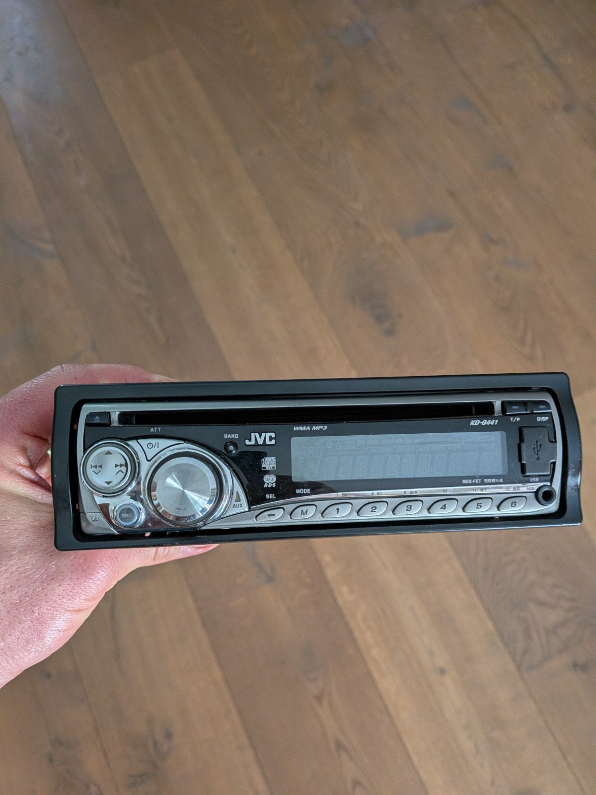 JVC KD-G441 AUTO RADIO, Auto diversen, Ophalen of Verzenden, Gebruikt