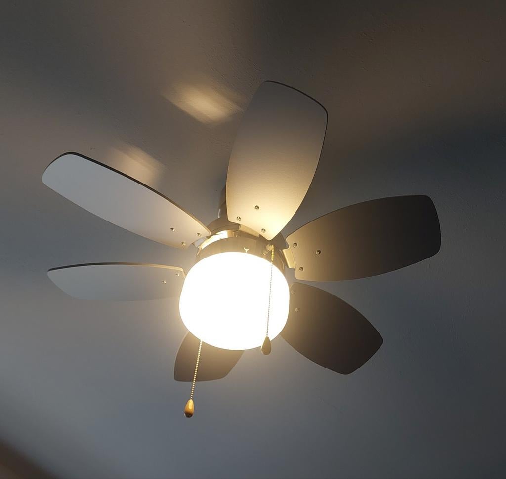 Plafond ventilator lamp, Ophalen, Plafondventilator