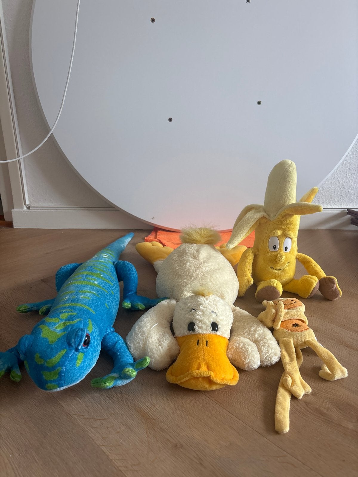 Leuke knuffels, Gebruikt, Dinosaurus, Blauw, Ophalen of Verzenden