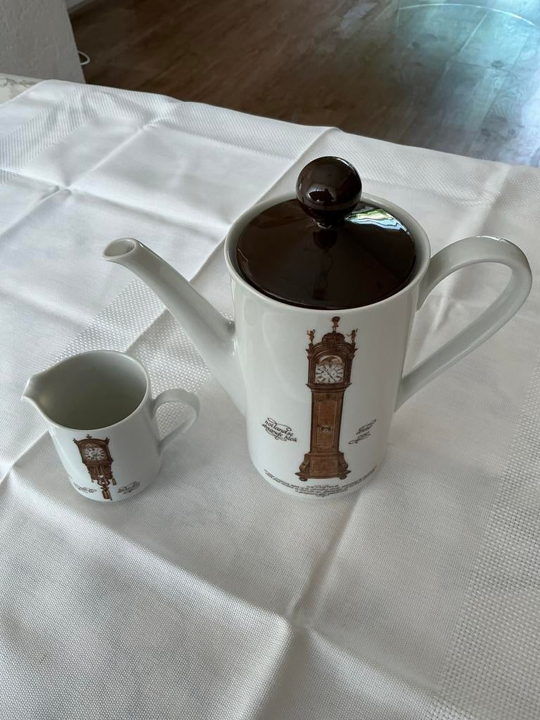 Mitterteich Porzellan Koffiekan en Melkkannetje, Ophalen of Verzenden