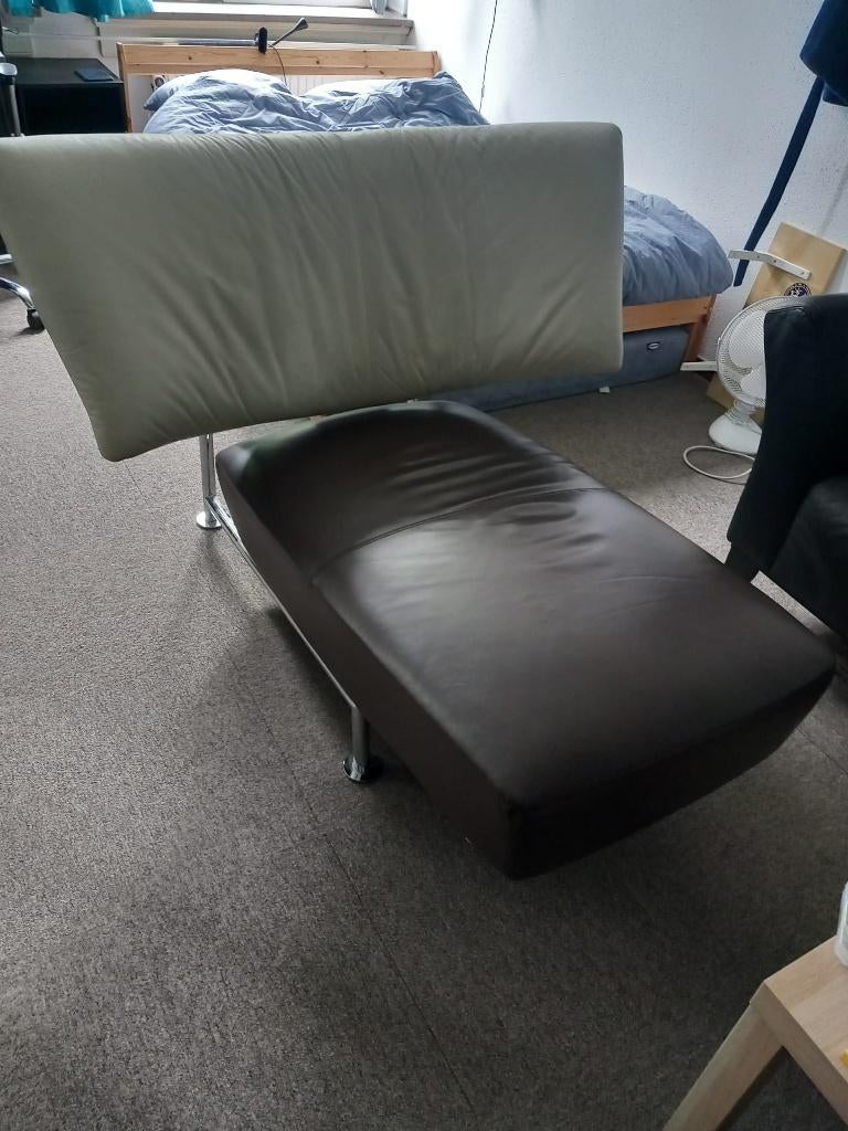 Leolux akka chaise longue + loveseat, Huis en Inrichting, Ophalen, Tweepersoons, Zo goed als nieuw, Minder dan 150 cm