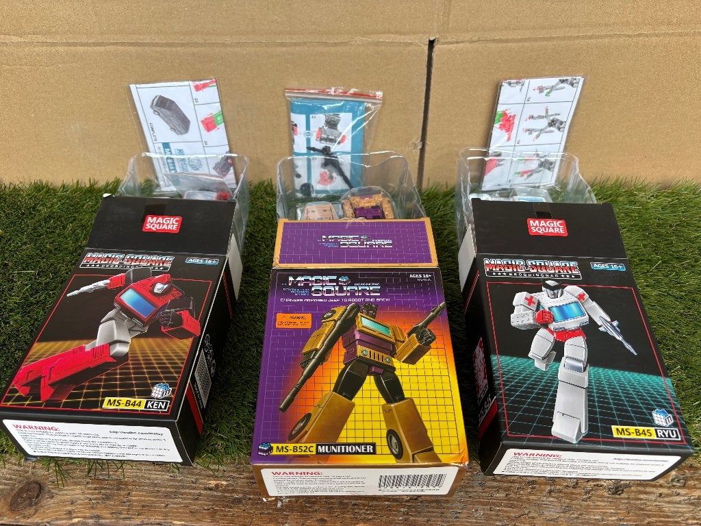 Twee stuks Magic Square transformers (nieuw), Verzamelen, Transformers, G1, Ophalen of Verzenden, Nieuw