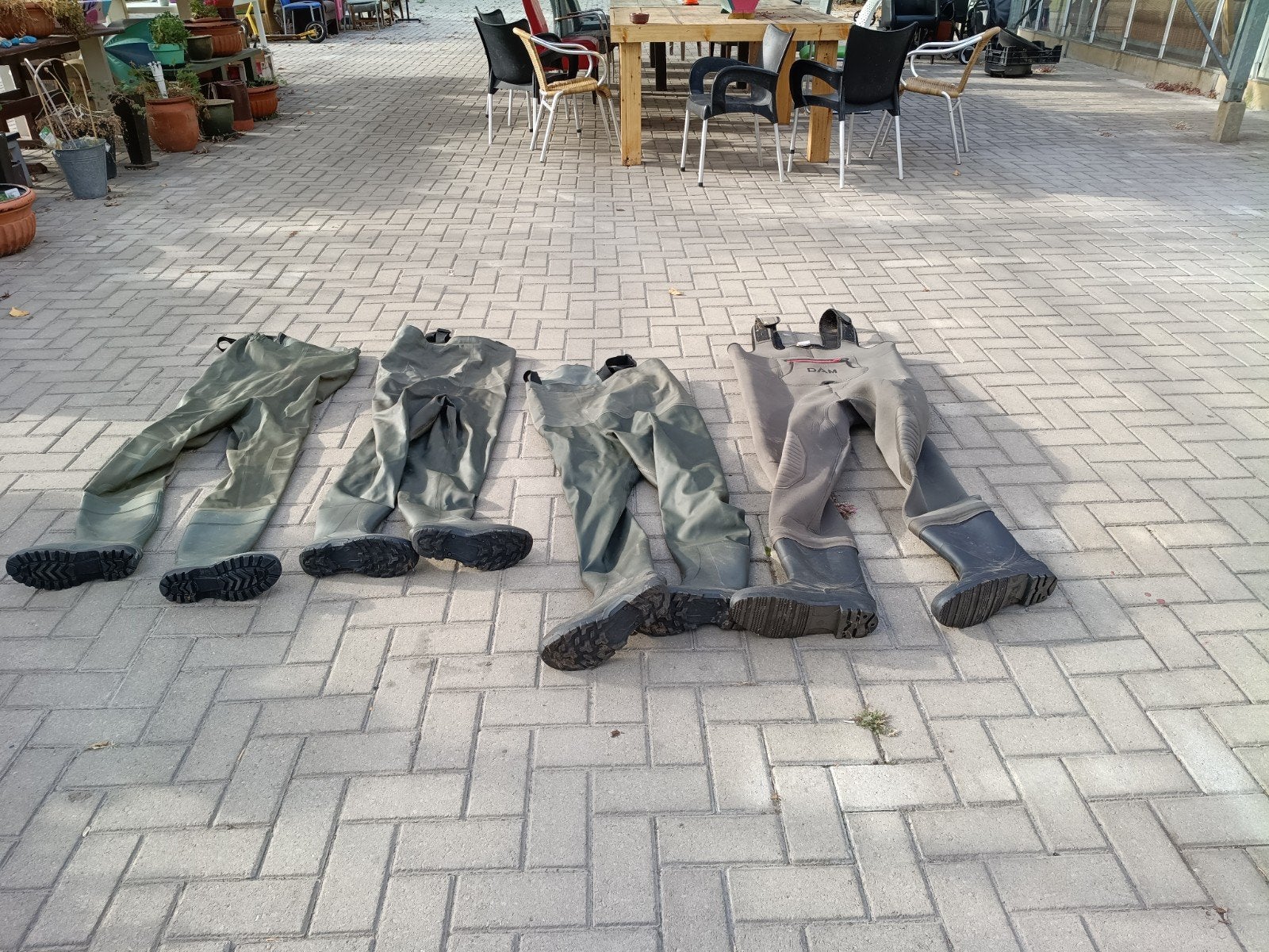 Waadpakken (Capelan en DAM) - Diverse maten, Watersport en Boten, Ophalen of Verzenden, Gebruikt, Kleding