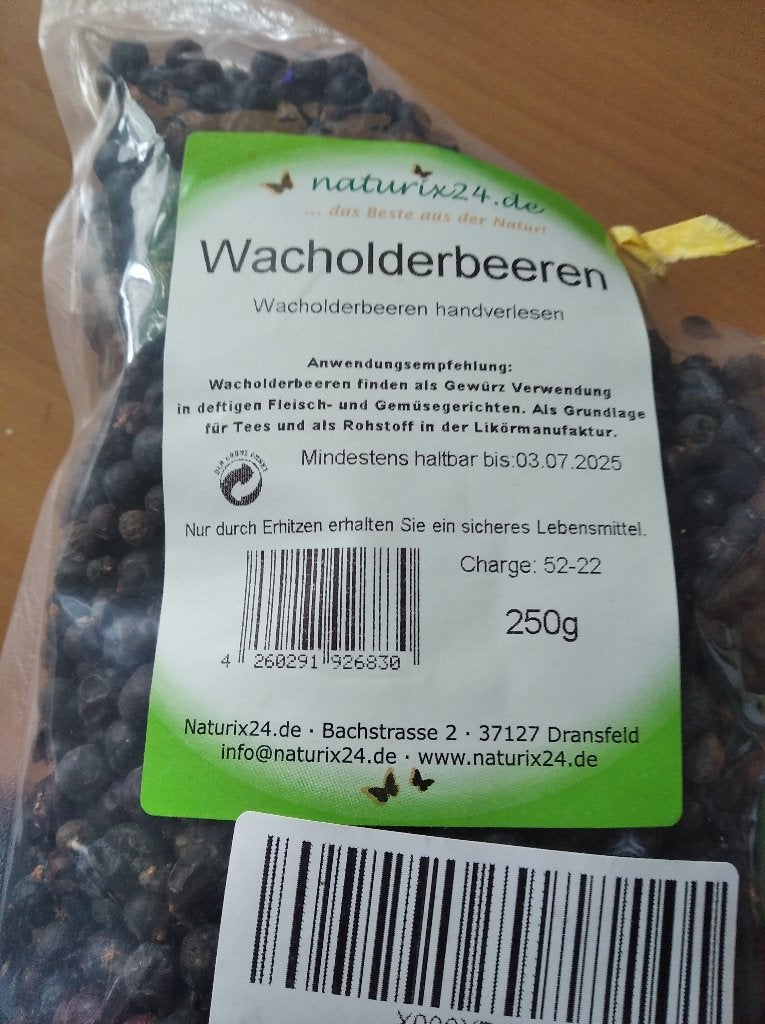 Jeneverbessen, 20 of 50 gram, handgesorteerd, Ophalen of Verzenden