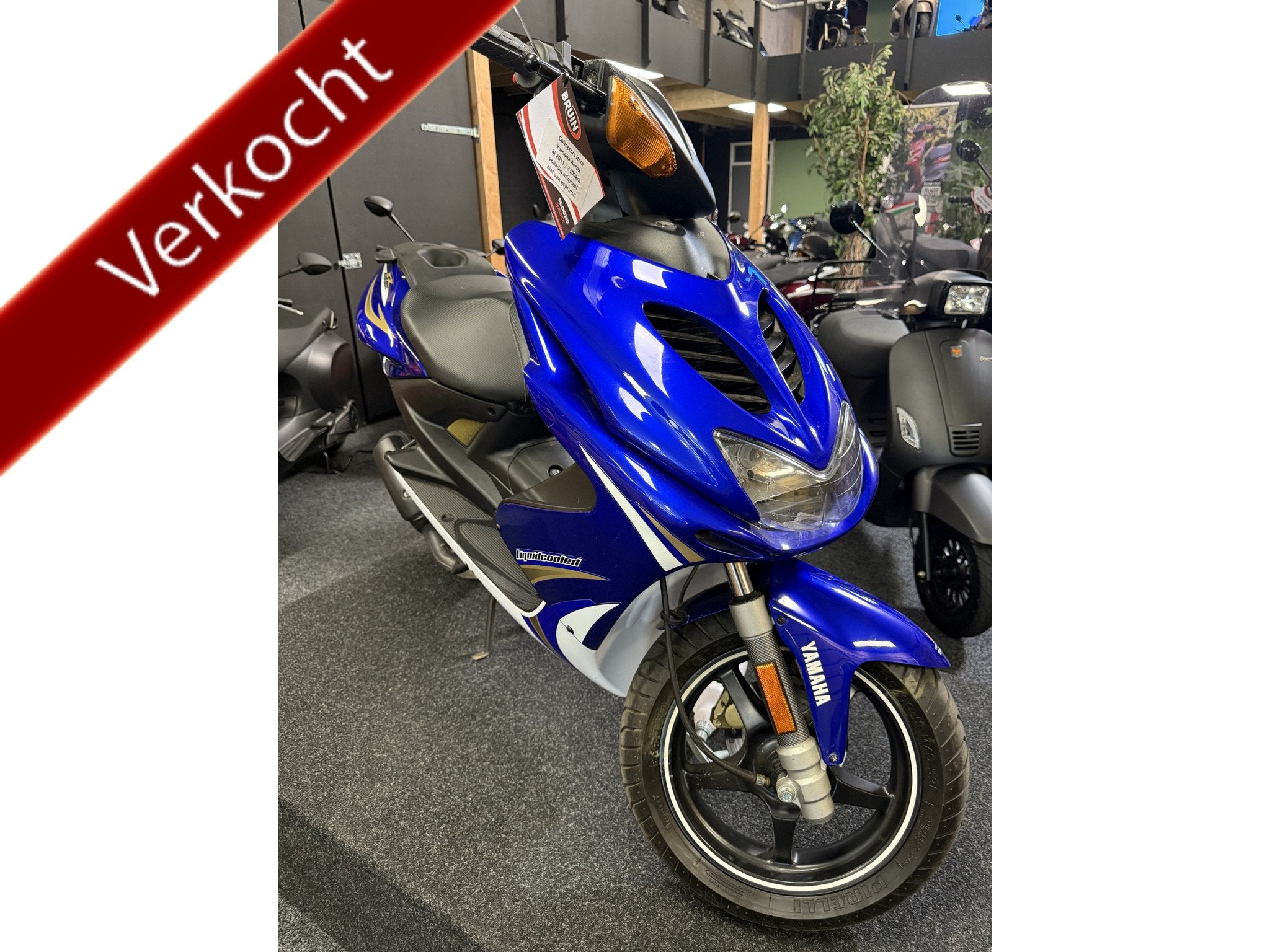 Yamaha Bromscooter Aerox R (bj 2011), Bruin Scooterservice, Gebruikt, Jos@bruinautoservice.nl, Yamaha