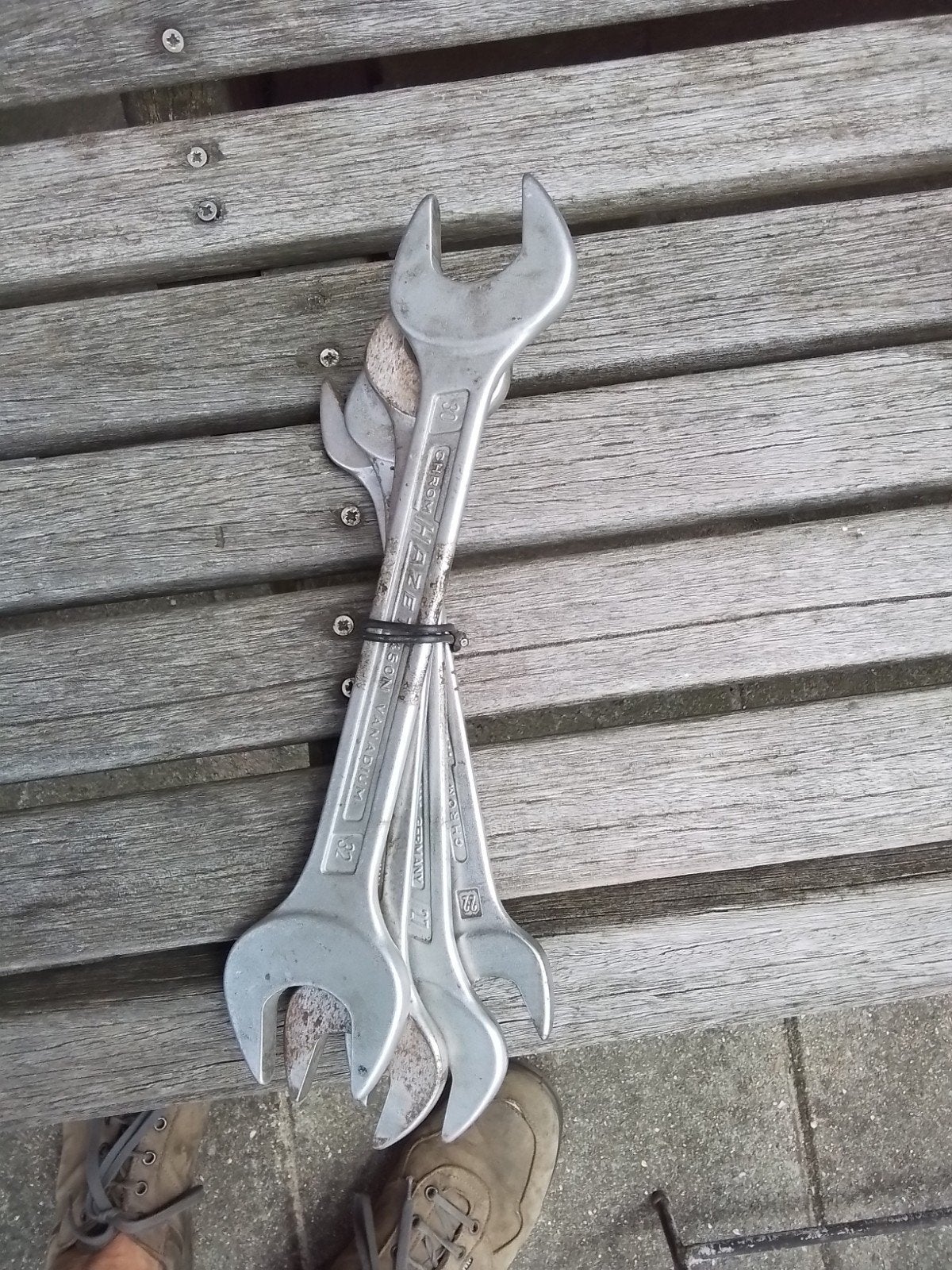 Hazet steeksleutels 4x , grote maten, Doe-het-zelf en Verbouw, Gereedschap | Handgereedschap, Ophalen of Verzenden
