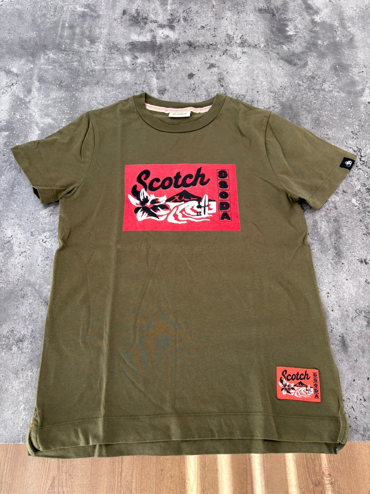 T shirt Scotch and Soda maat 140, Ophalen of Verzenden, Zo goed als nieuw, Jongen, Shirt of Longsleeve
