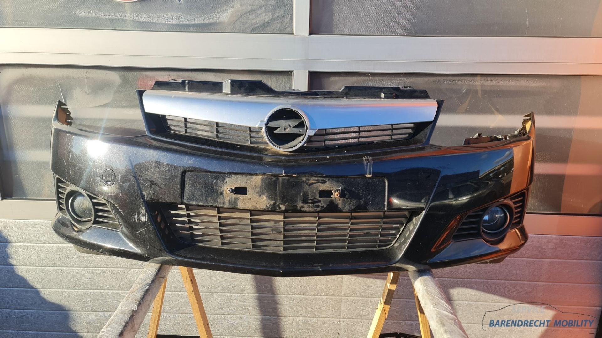 Voorbumper Opel Tigra B TT TwinTop voor bumper zwart mistlam, Auto-onderdelen, Carrosserie en Plaatwerk, Gebruikt, Voor, Opel Automobile GmbH