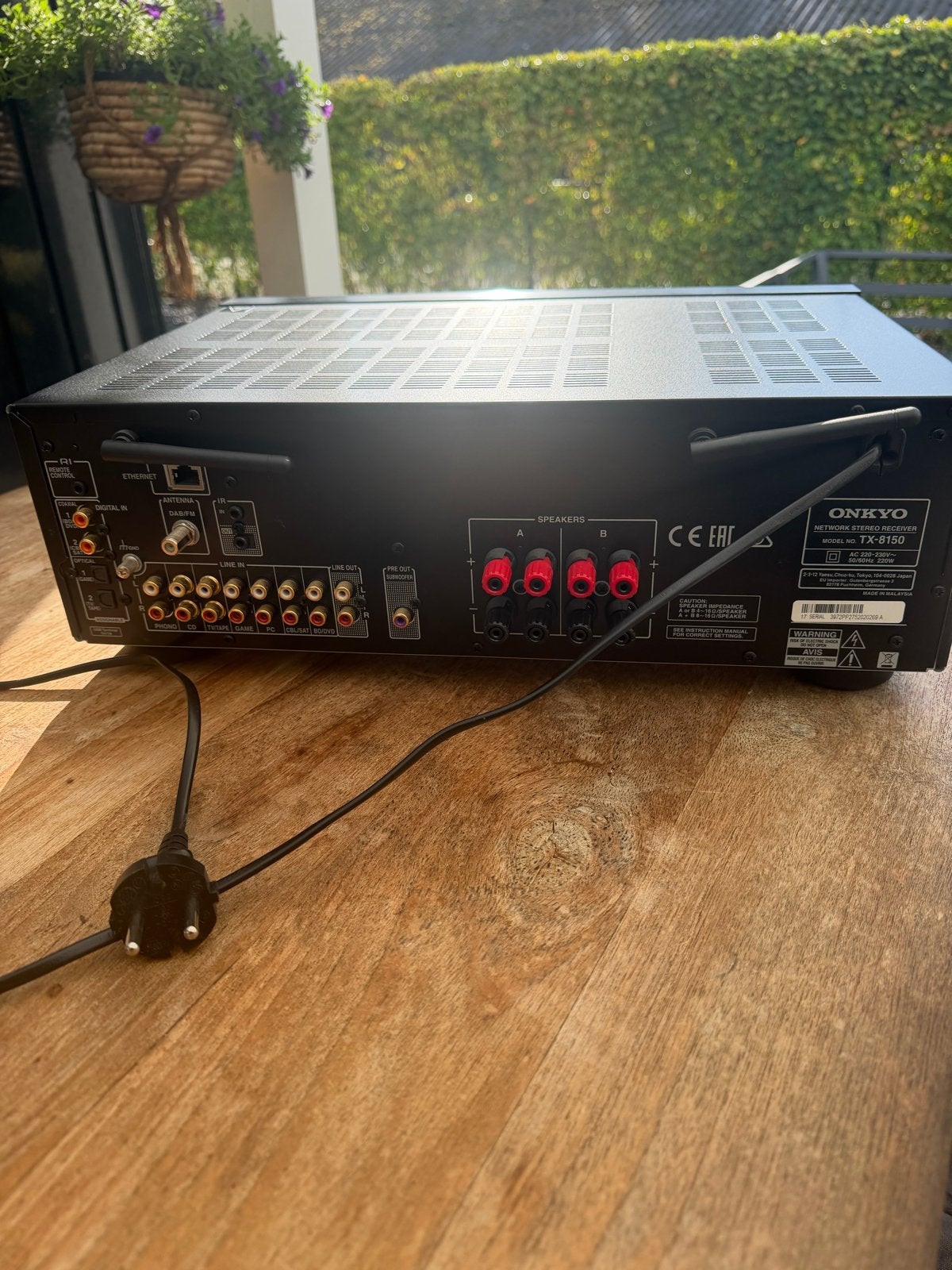 Onkyo TX-8150 Netwerk Stereo Receiver, Gebruikt, Ophalen of Verzenden, 60 tot 120 watt, Stereo