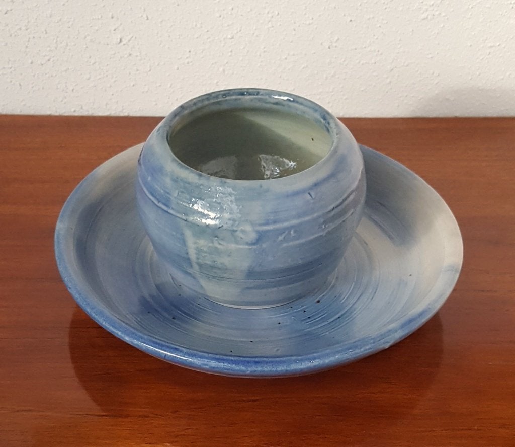 keramische kom en schotel (994), Ophalen of Verzenden