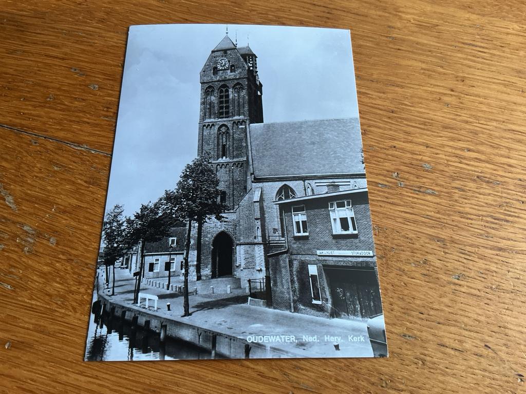 C2981 Oudewater kerk, Ophalen of Verzenden