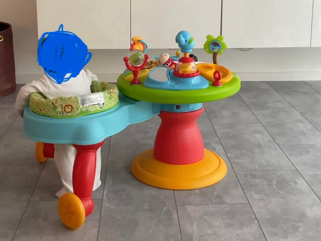 Bright starts Zippity Zoo Around We Go - Activiteitentafel, Ophalen, Zo goed als nieuw