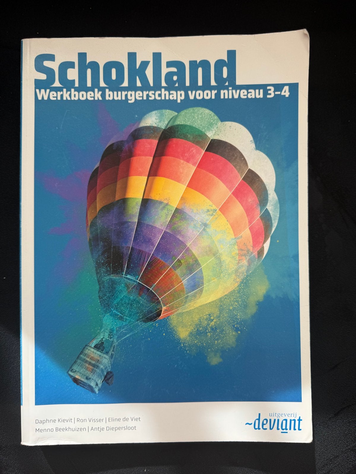 Schokland Werkboek burgerschap niveau 3-4 en Handboek mbo, Boeken, Ophalen of Verzenden, Zo goed als nieuw, Overige niveaus, Overige vakken