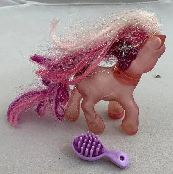 My Little Pony Divine Shine Glitterbelle doorzichtig, Coolsingel 104, 3011 AG Rotterdam, Netherlands, Verzenden, Zo goed als nieuw