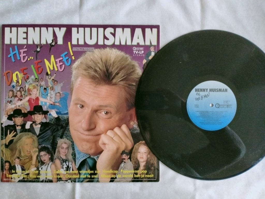 LP   -   Henny Huisman   –   Hé… Doe je mee!   –   1988, LP, Pop, Ophalen of Verzenden, Zo goed als nieuw