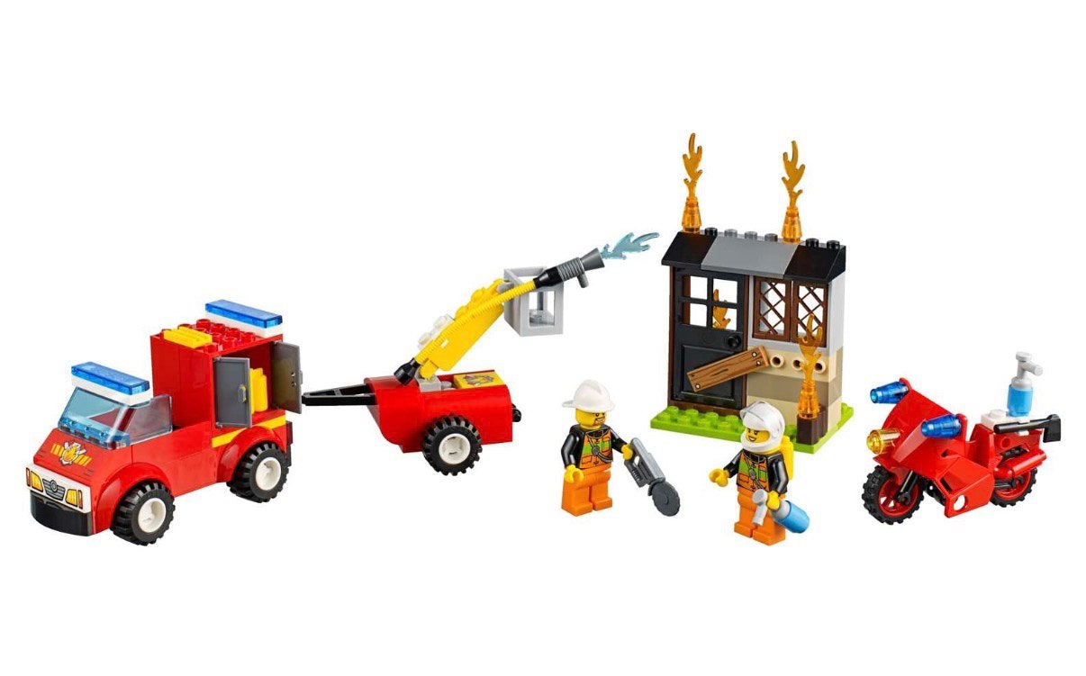 Lego 10740 ~ City Juniors - Brandweerkoffer, Lego, Ophalen of Verzenden, Complete set, Inclusief instructies