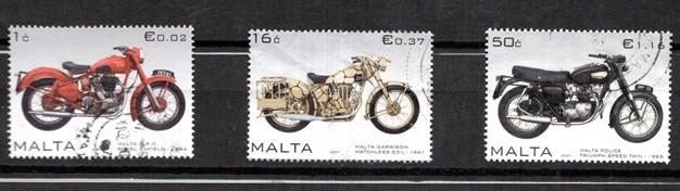 Malta gestempeld. jaar 2001. Dubbele valuta, Ophalen of Verzenden, Malta, Gestempeld