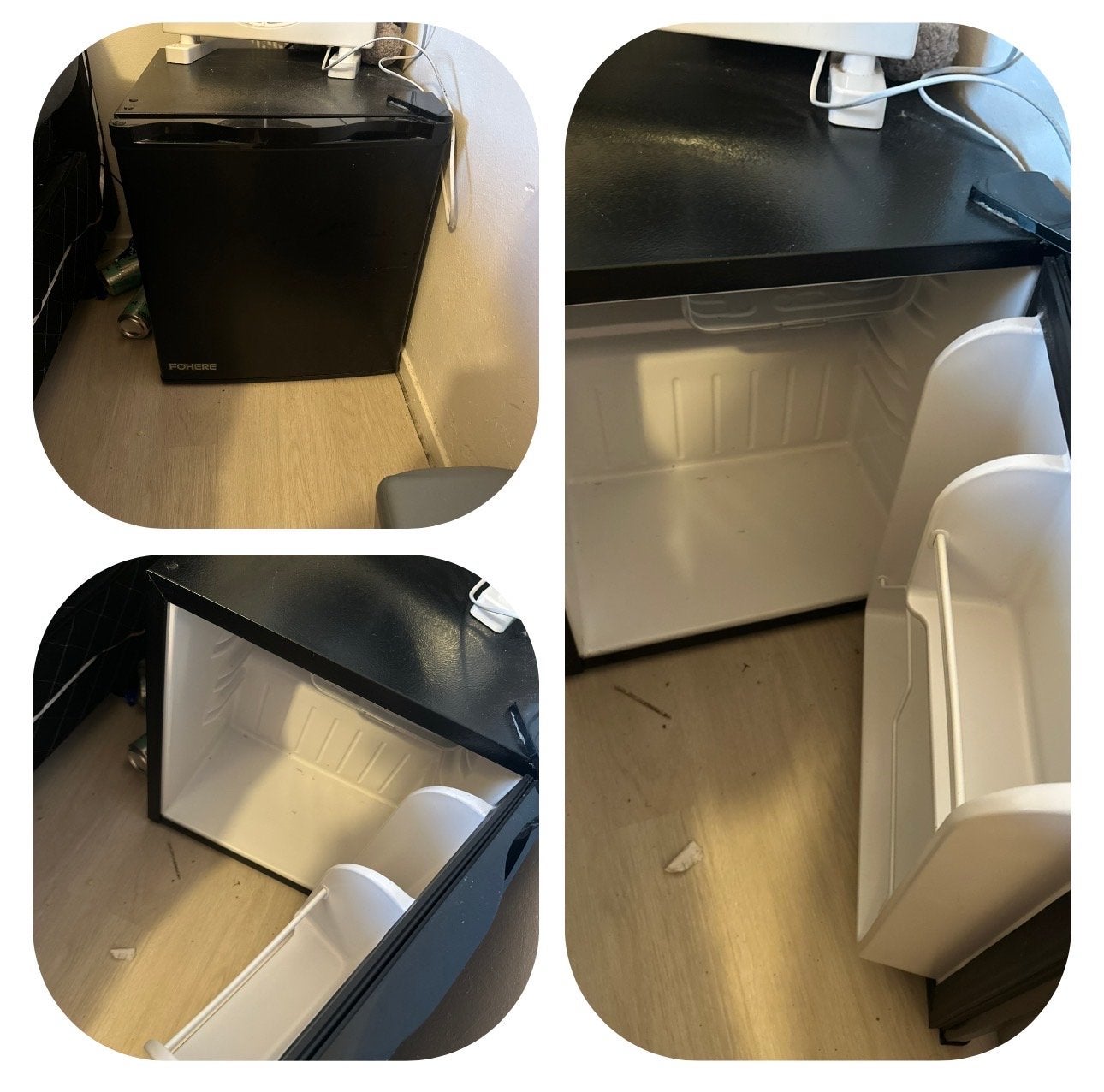 Compacte mini koelkast - Ideaal voor kleine ruimtes, Ophalen, Minder dan 75 liter, Zonder vriesvak, Gebruikt