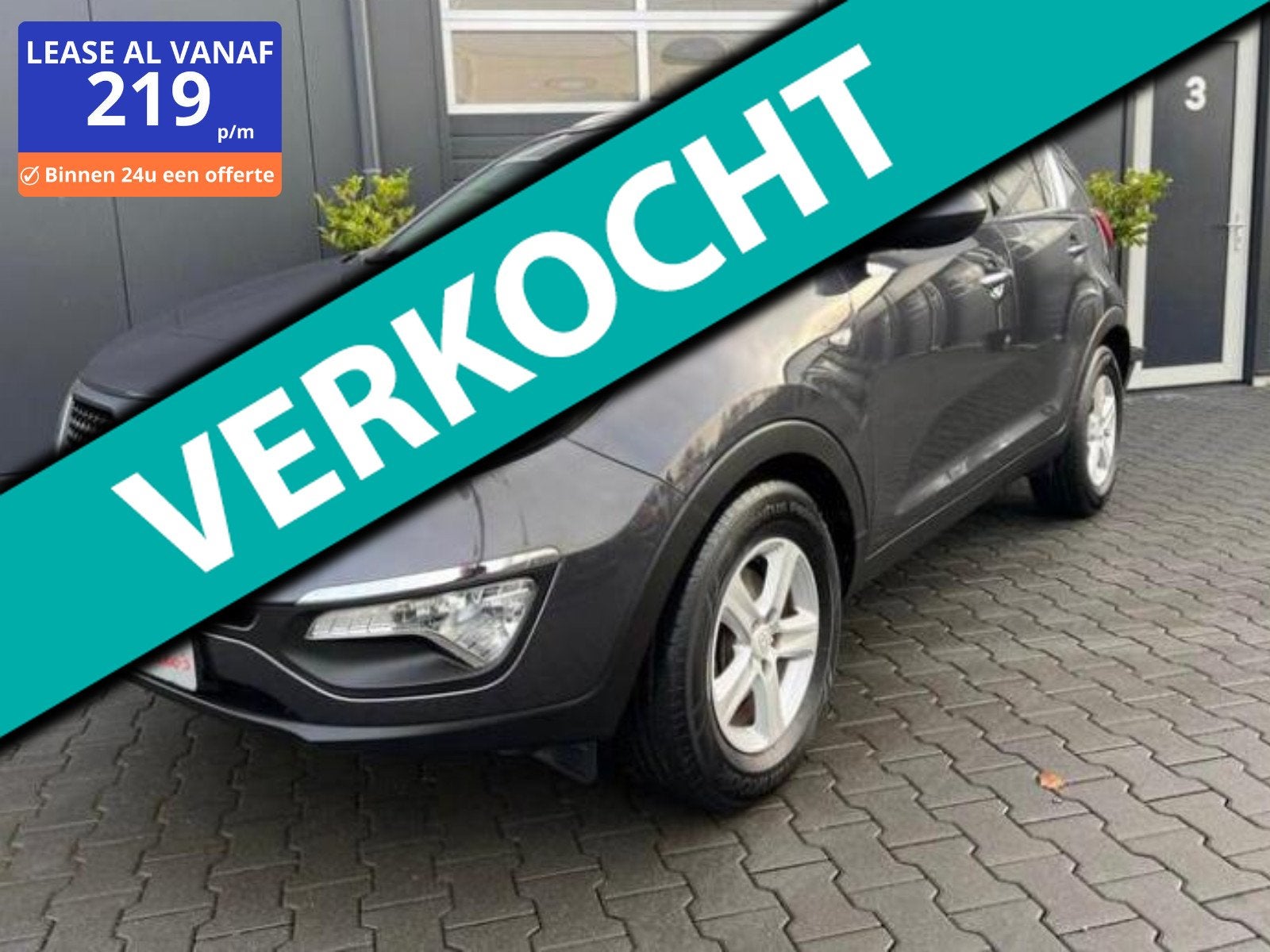 Kia SPORTAGE 1.6 GDI X-treme ComfortLine, Handgeschakeld, Parkeersensor, 750 kg, 16 km/l