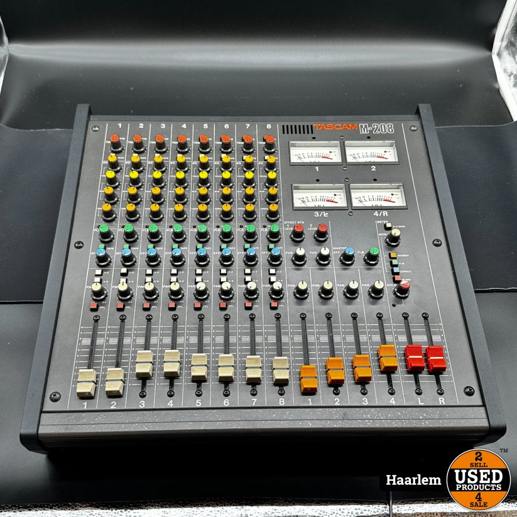 TASCAM M-208 Mixing Console 8 kanalen - in Doos, G-shock, Gebruikt, Support@gshock.com, 529 5th Ave
New York, NY 10017
USA