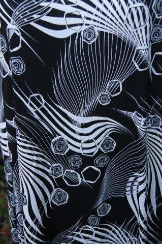 Jurk zwart/ wit Magna mt XL Maxi dress Vaste prijs AANBIED, Zwart, Maat 46/48 (XL) of groter, Ophalen of Verzenden, Onder de knie