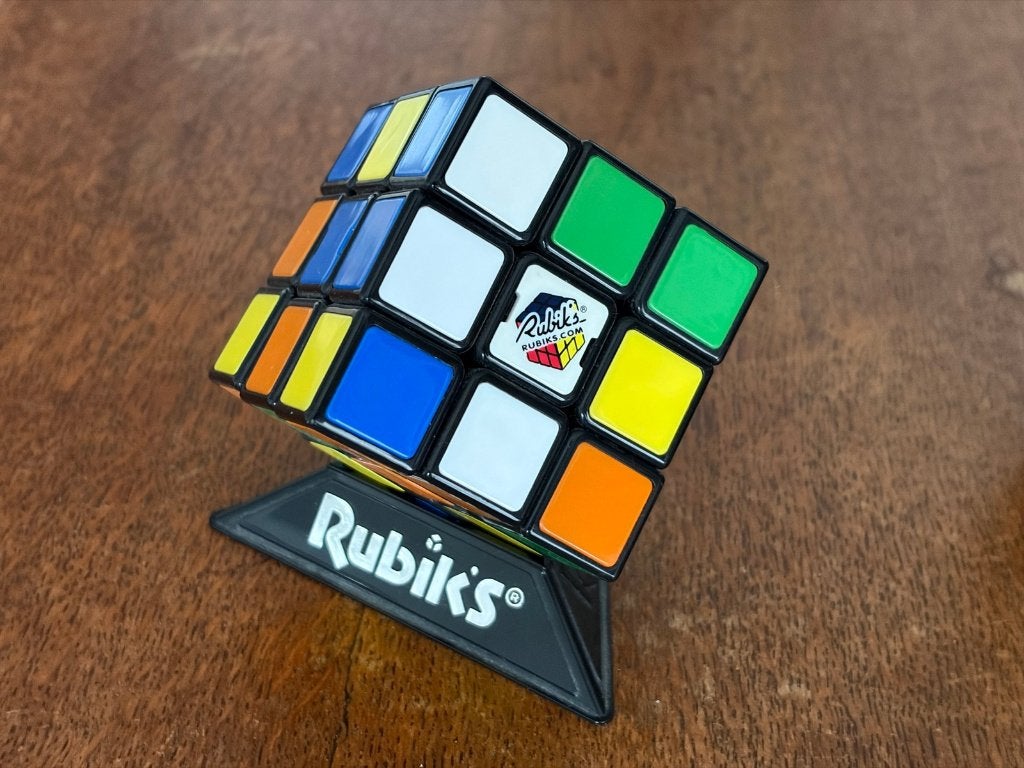 Rubiks Cube - origineel, Ophalen of Verzenden, Minder dan 500 stukjes, Zo goed als nieuw, Rubik's of 3D-puzzel
