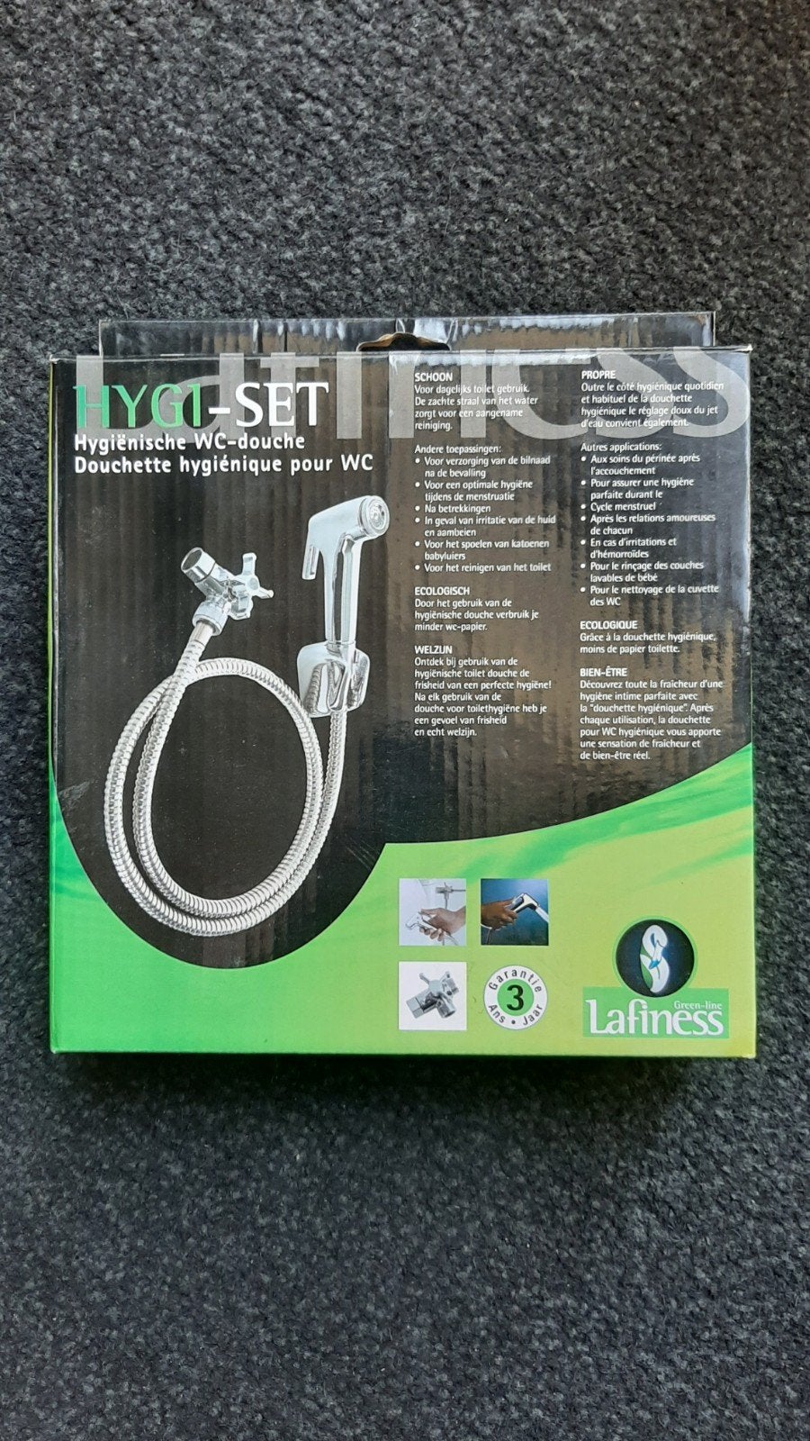 wc douche set, Ophalen, Nieuw, Chroom, Toilet