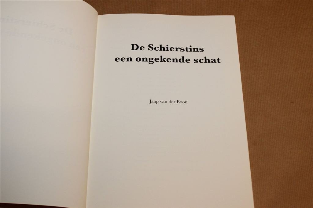 De Schierstins — Ongekende Schat Veenwouden, Kleine Oplage, Ophalen of Verzenden, Zo goed als nieuw