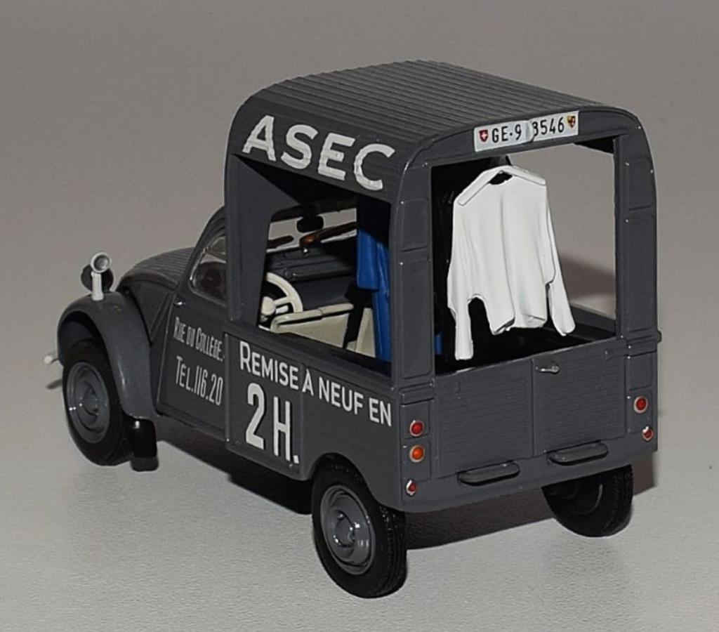 Citroen 2CV AZU '59  ASEC schaal 1/43 Utilitaires Citroen 32