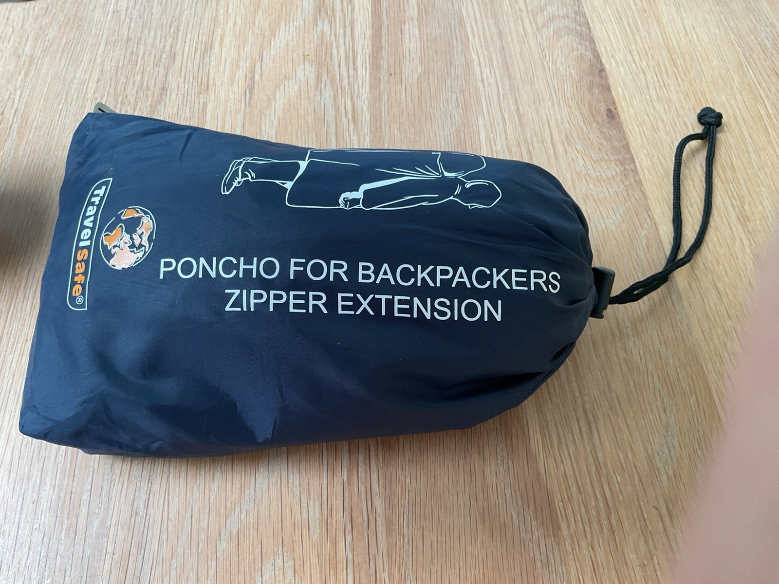 Poncho voor backpackers travelsafe L-XL, Ophalen of Verzenden, Zo goed als nieuw, Kleding