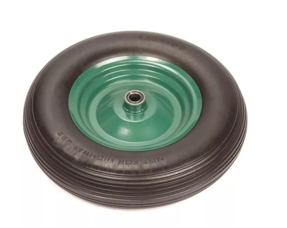 Kruiwagenwiel 400X8 Asgat 20 Mm Massief anti-lek, Ophalen of Verzenden, Nieuw, Onkruidsteker