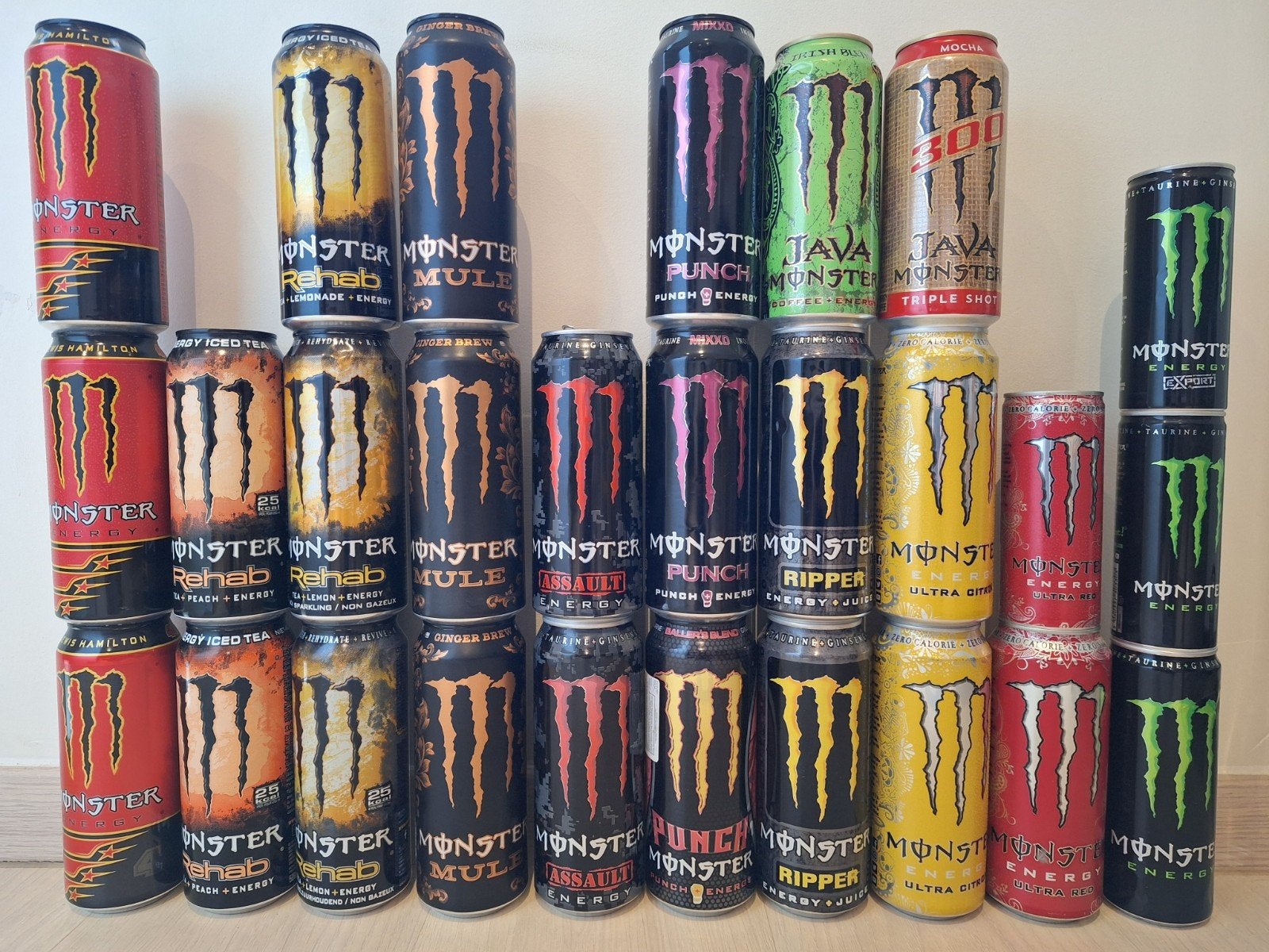Monster Energy blikken verzameling LEEG, Verzenden, Handen en Nagels