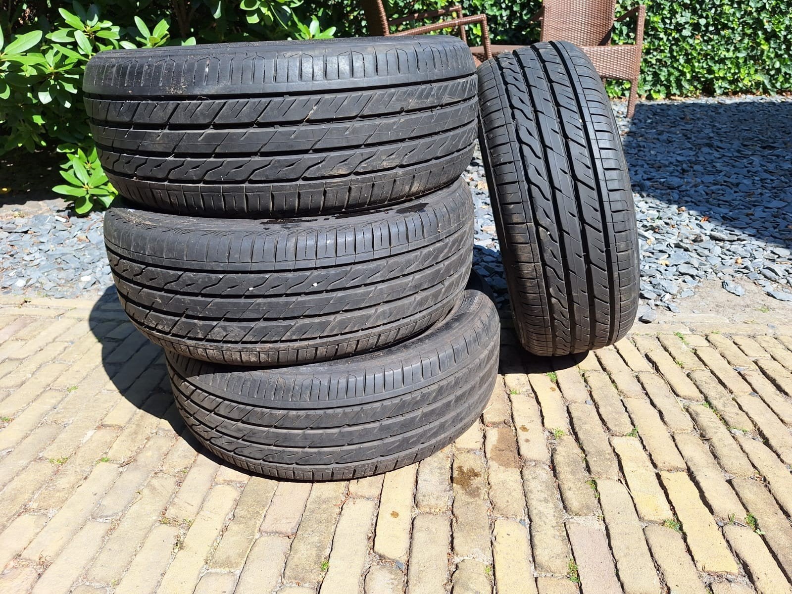 Landsail All Season Banden 215/55R17 - Weinig gebruikt, Ophalen of Verzenden, Gebruikt