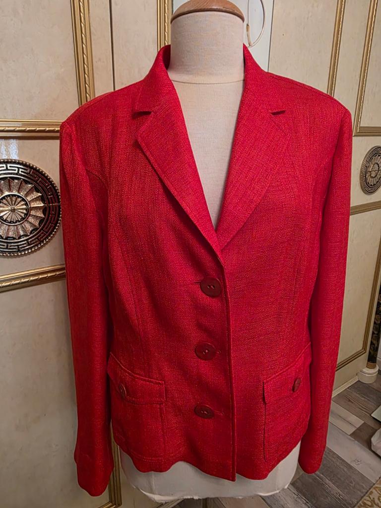 Jas nieuw, Ophalen of Verzenden, Nieuw, Maat 46/48 (XL) of groter, Rood