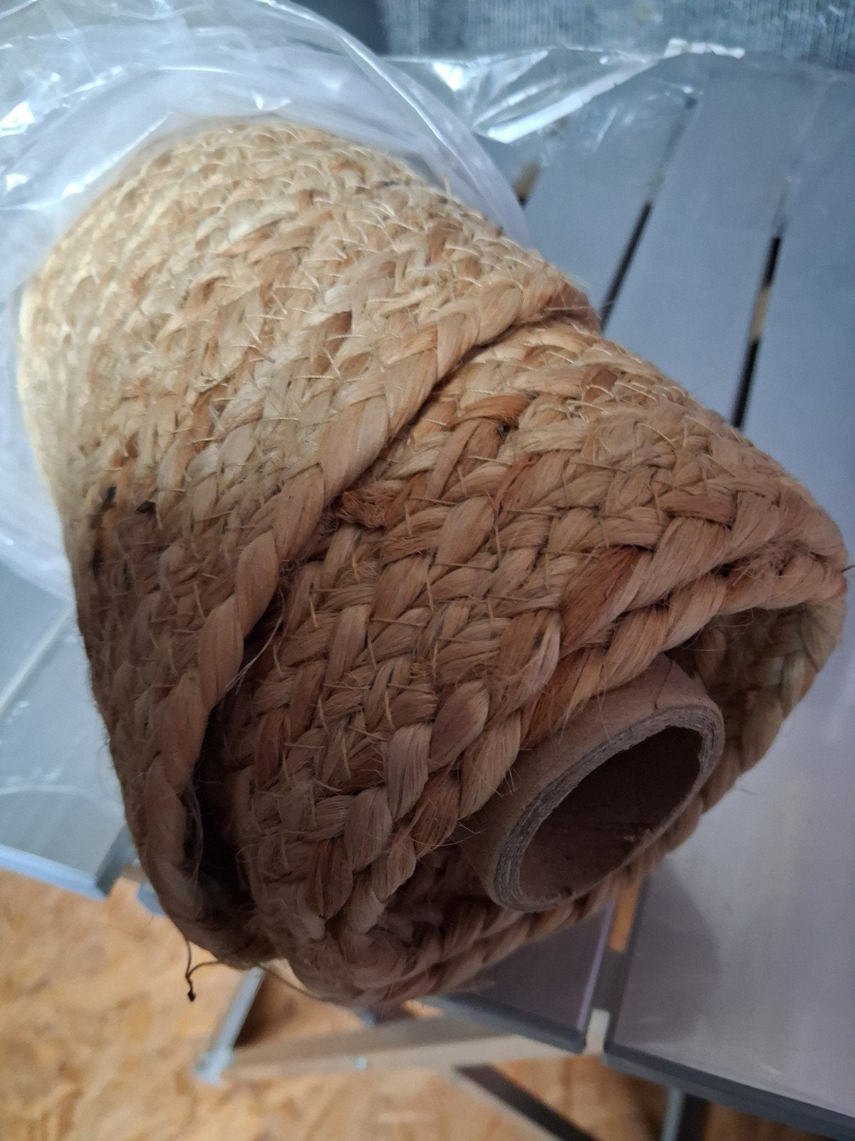 Nieuw rechthoekig sisal vloerkleed 122x183 cm, Ophalen, 100 tot 150 cm, Nieuw, Beige