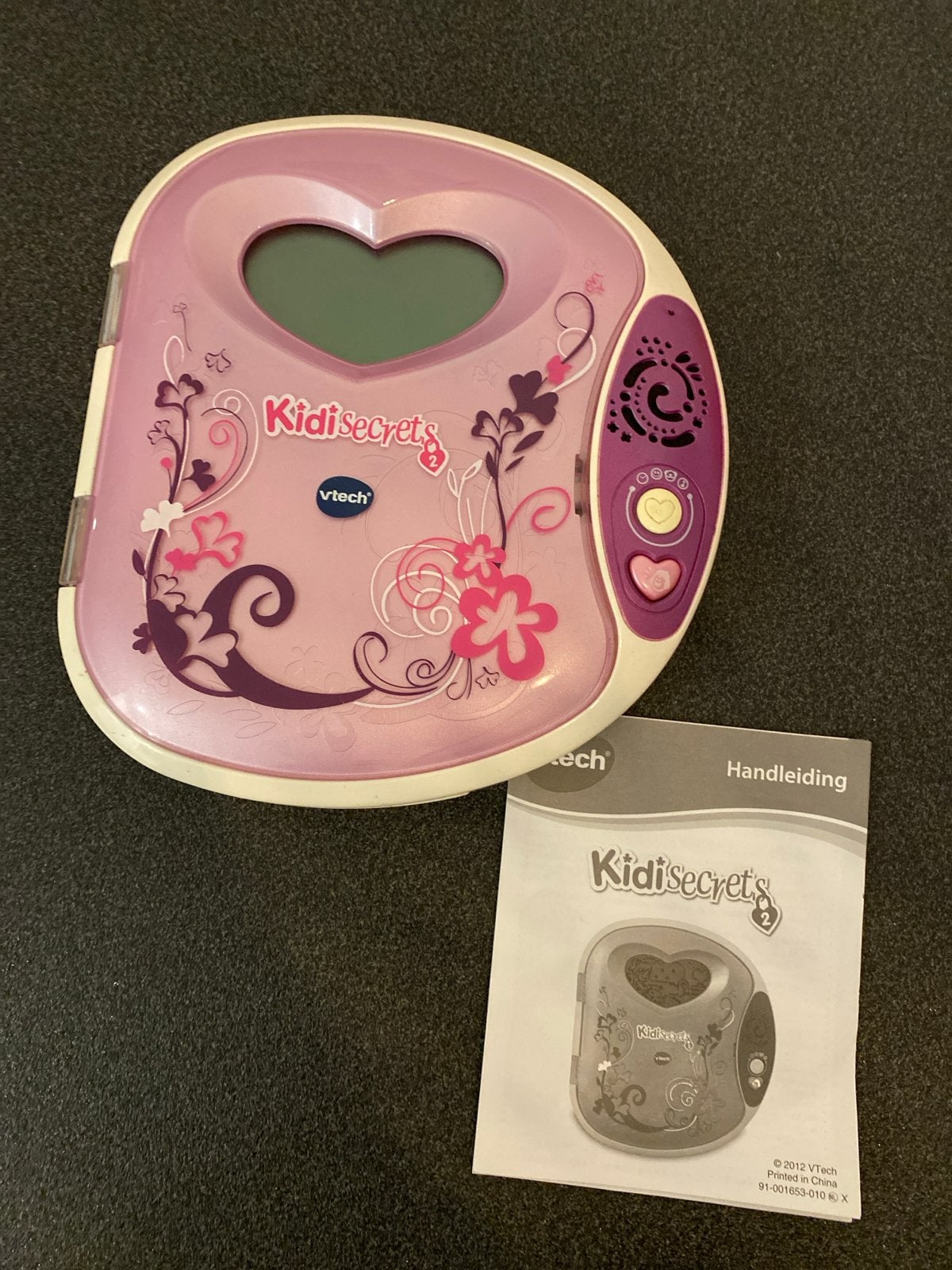VTech KidiSecrets 4.0 Elektronisch Dagboek Roze, Ophalen of Verzenden, Gebruikt, Taal en Lezen, Met geluid