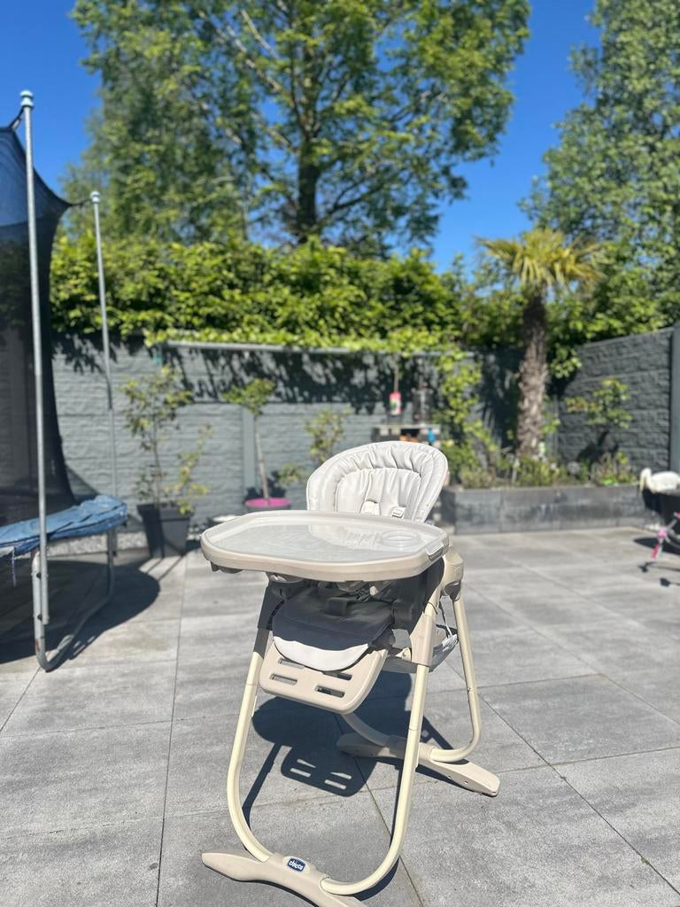 Chicco Polly Easy kinderstoel, Kinderen en Baby's, Kinderstoelen, Ophalen, Zo goed als nieuw, Overige typen, Afneembaar eetblad