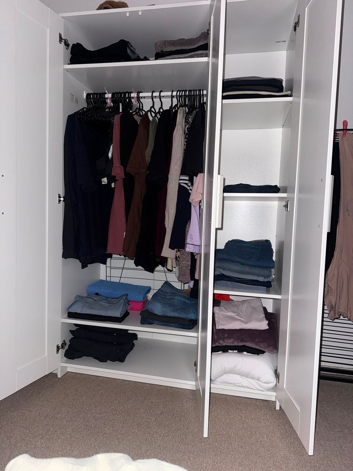 Kleding kast brimnes ikea, 100 tot 150 cm, Ophalen of Verzenden, Zo goed als nieuw, 150 tot 200 cm