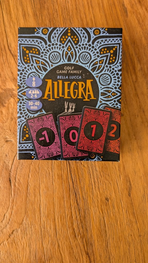 Allegra, Vijf spelers of meer, Ophalen of Verzenden, Zo goed als nieuw, Iello