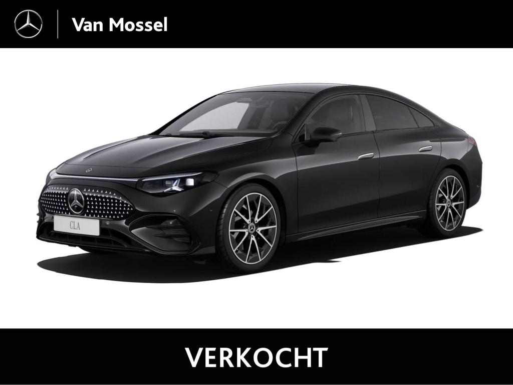 Mercedes-Benz CLA 250+ Launch Edition / AMG Line / Panoramad, Auto's, Automaat, Achterwielaandrijving, 85 kWh, Zwart