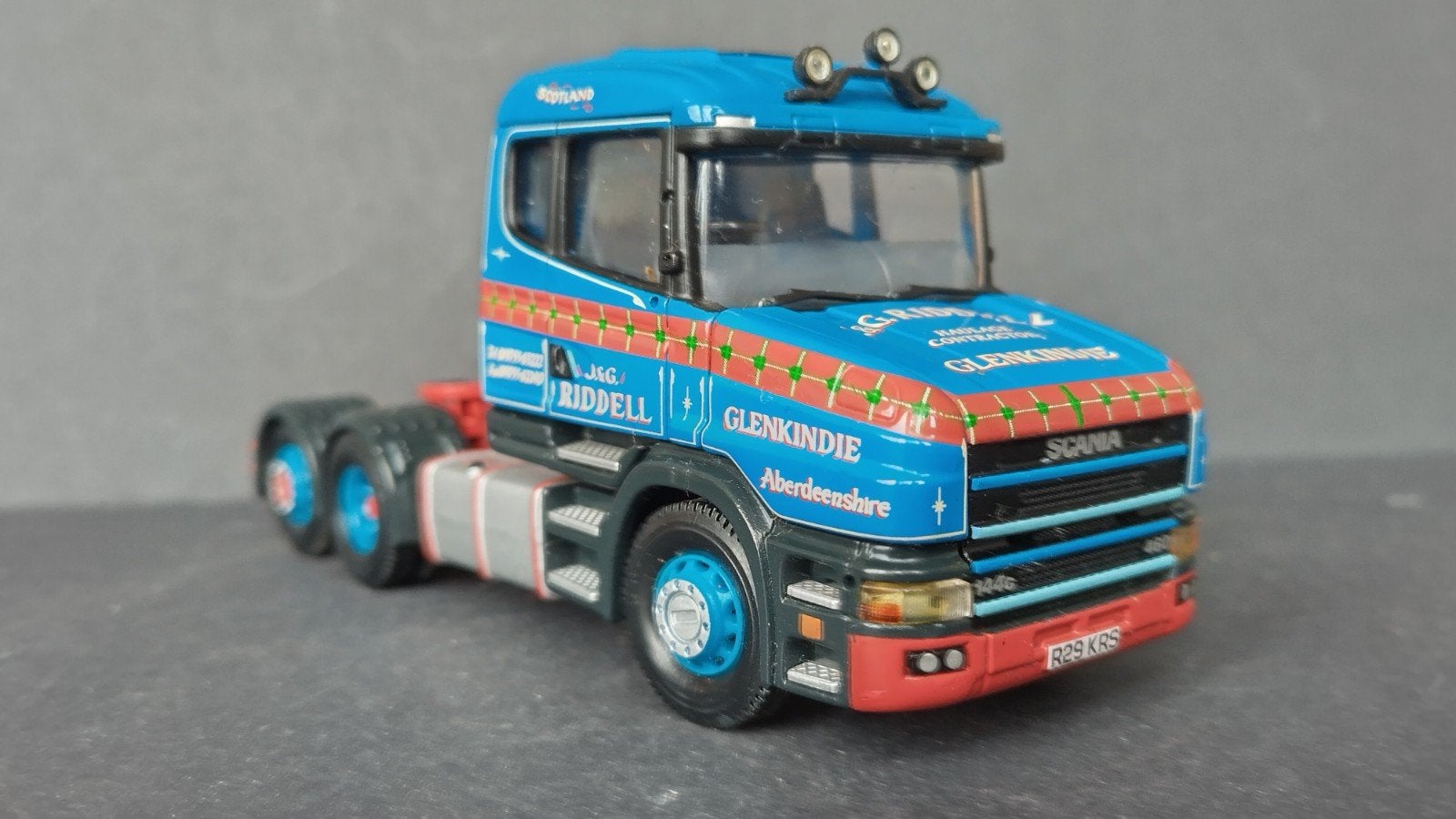 Scania T Riddell Torpedo 1:50 Corgi Pol, Corgi, ., Zo goed als nieuw, Bus of Vrachtwagen