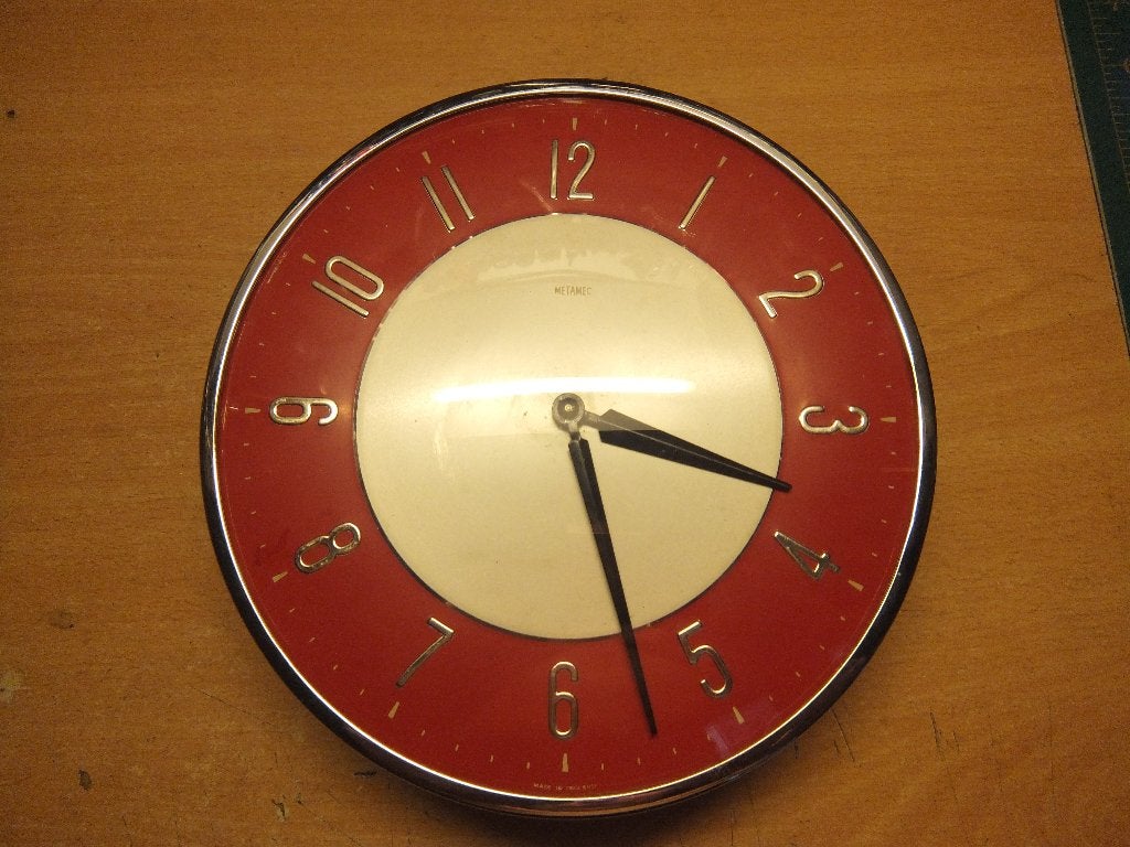 Metamec klokje., Ophalen of Verzenden