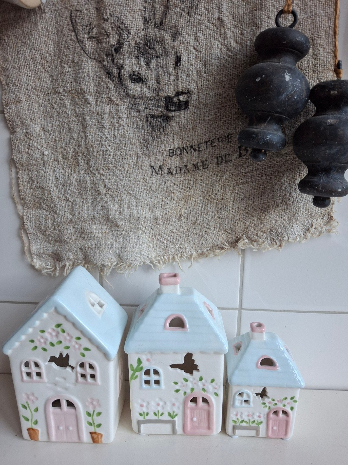 Nieuwe stenen huisjes op batterijen, Ophalen of Verzenden, Nieuw