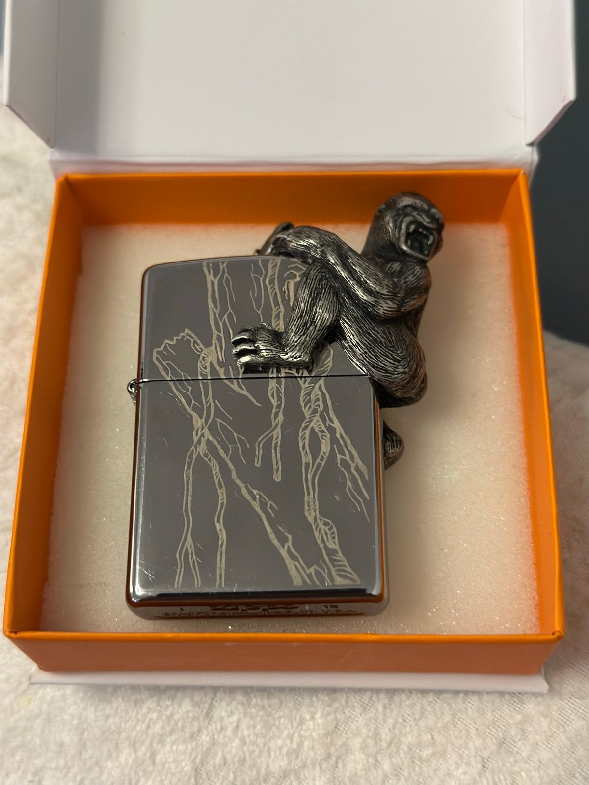 Zippo Gorilla Limited Edition - Slechts 2500 Stuks Wereldwij, Ophalen of Verzenden, Nieuw, Aansteker