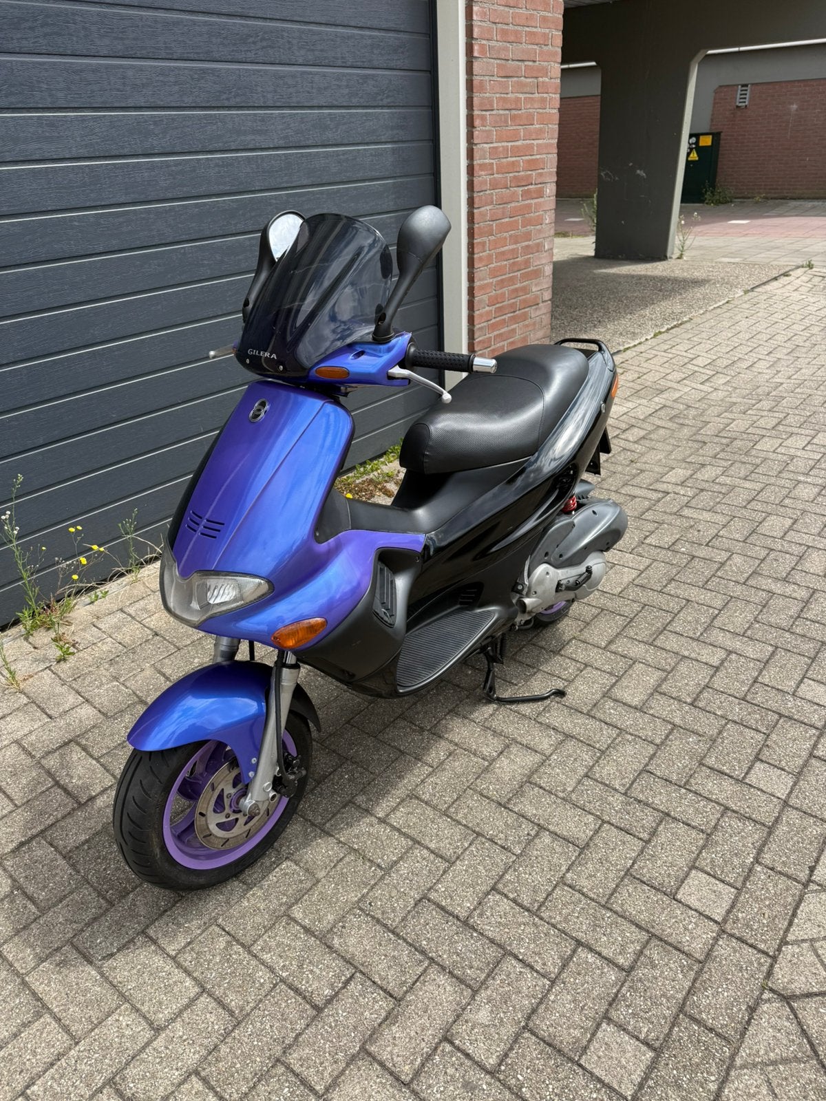 Gilera runner 125/180cc kappenset violet compleet orgineel, Ophalen of Verzenden, Zo goed als nieuw